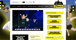 Desktop Screenshot of citydance.fi