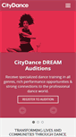 Mobile Screenshot of citydance.net